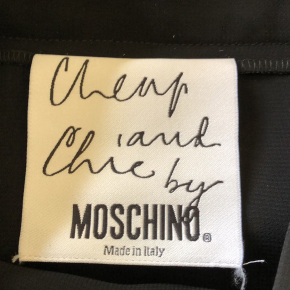 EUC Cheap and Chic by Moschino Sheer Mini Skirt - Picture 6 of 11